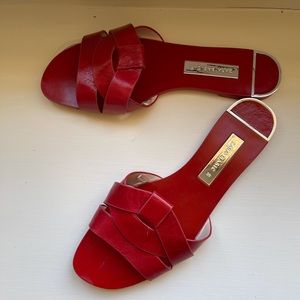 Zara Red Flats
